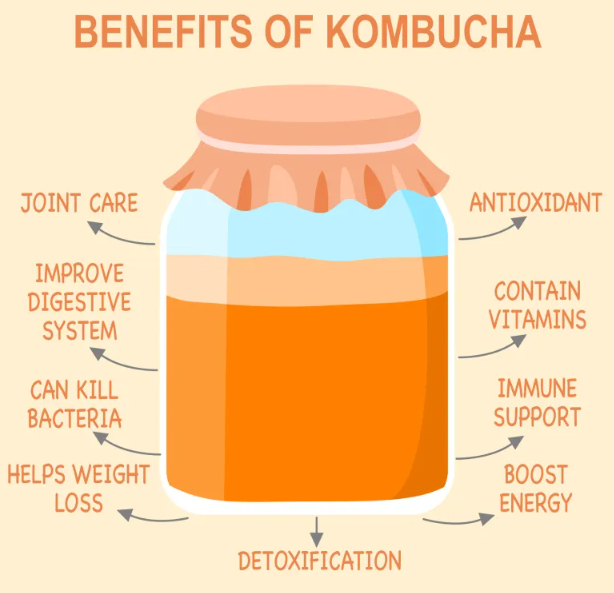 benefits of kombucha