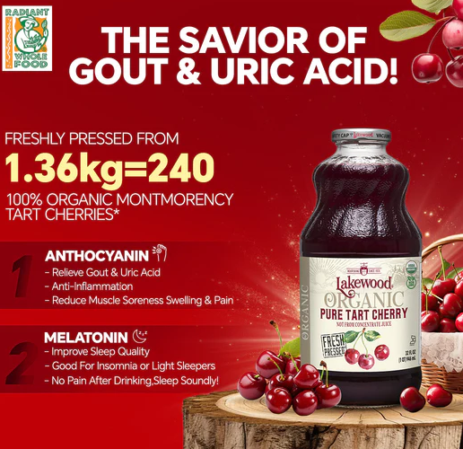 benefits of tart cherry juice