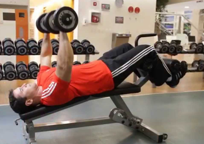 decline bench press