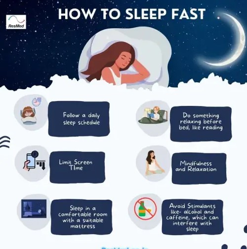 how to fall asleep fast