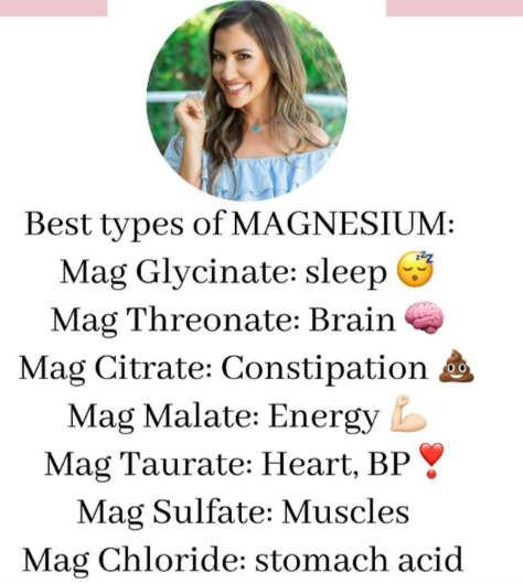 magnesium types