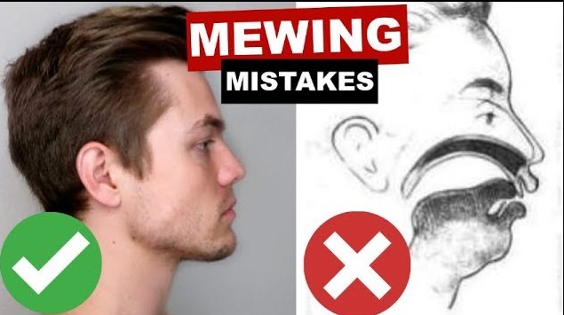 mewing meaning