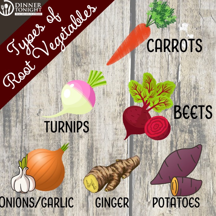 root vegetables