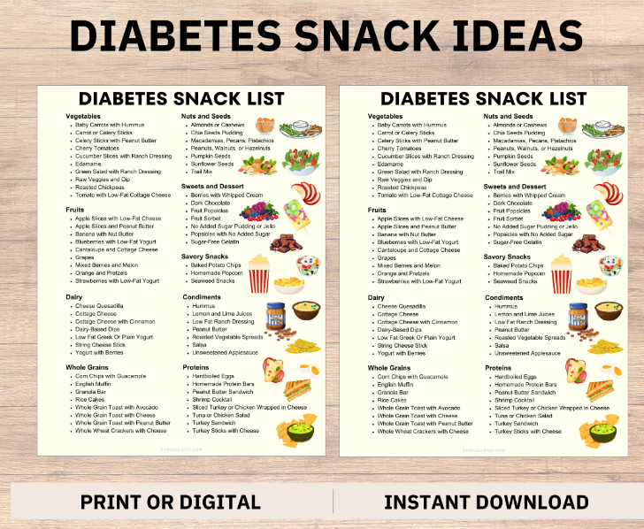 snacks for diabetics